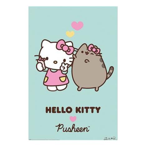 Pusheen & Hello Kitty Love Maxi Poster £4.99